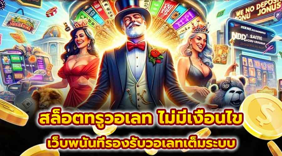 สล็อตทรูวอเลท ไม่มีเงื่อนไข