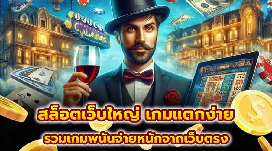 สล็อตเว็บใหญ่ เกมแตกง่าย